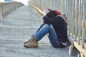 Homeless Teen Boy